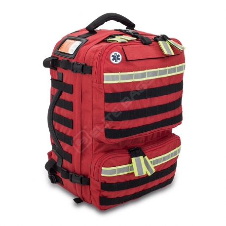 Backpack tactical-sanitary rescue, red
