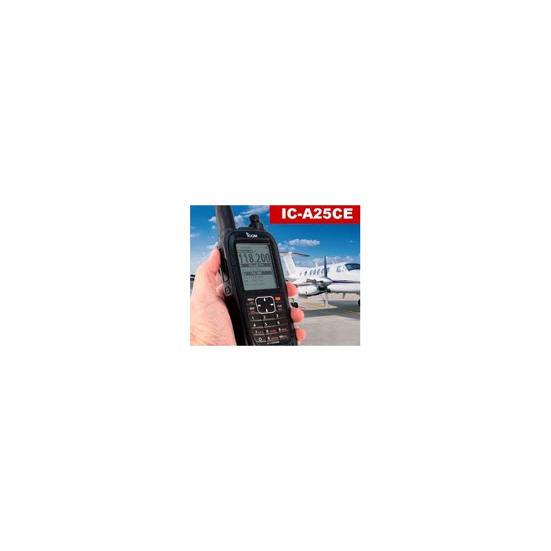 Walkie Banda aérea Icom IC-A25CE series A25CE - Suministros en Seguridad y  Rescate