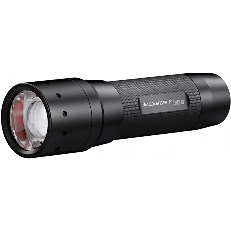 Linterna Led Lenser P7 Core 450 lm negro - Suministros en Seguridad y  Rescate