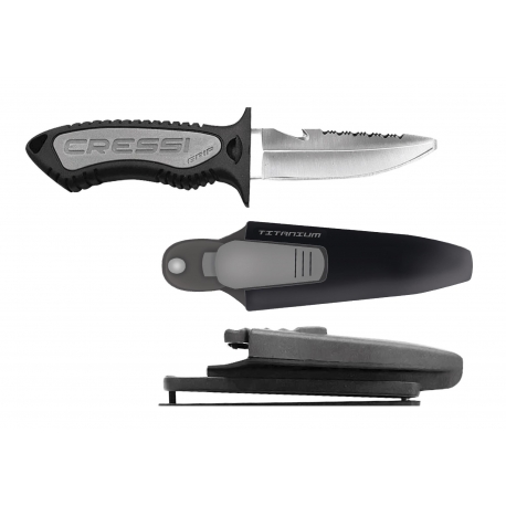 Cuchillo GRIP PUNTA PLANA Cressi