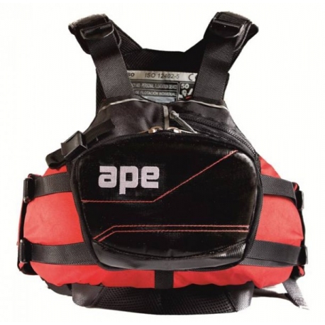 Chaleco Rescate APE Element ROJO/NEGRO