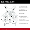 Chaleco salvavidas de rescate Arctic Survivor Evo Pro 5