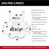 Chaleco salvavidas de rescate Arctic Survivor Evo Pro 5