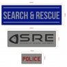 Insignias Velcro Chalecos Rescate a medida ND