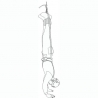 Harness ankle confined spaces