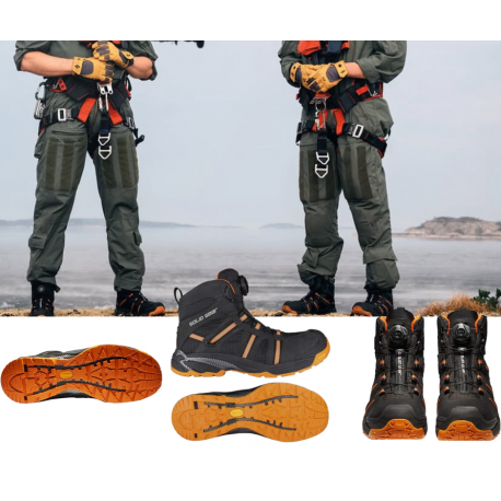 Bota Rescate Normativa Seguridad S3 Phoenix Solid Gear