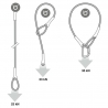 Cabo de anclaje Petzl Wire Strop