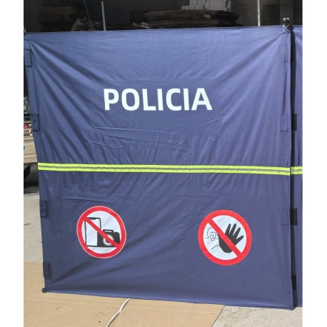 PARAPETO de PRIVACIDAD de HERIDOS y ACCIDENTES vía pública