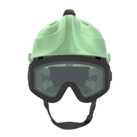 Casco EOM fotoluminiscente + gafas banda elástica SICOR