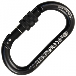 Carabiner OVAL ALU CLASSIC SCREW SLEEVE