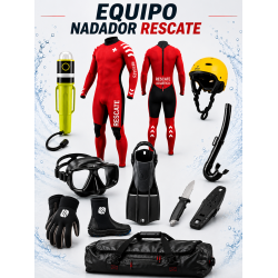 KIT COMPLETO NADADOR DE RESCATE